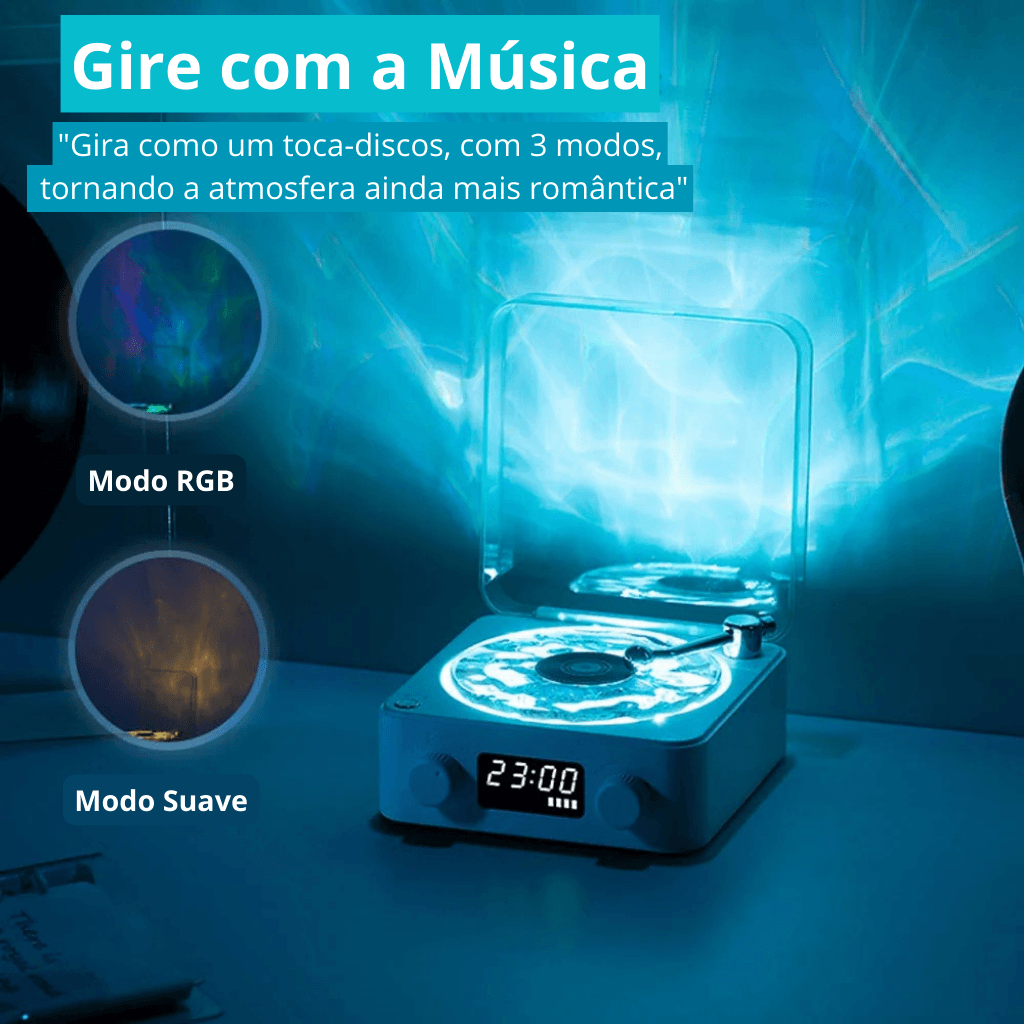 Mini Bluetooth Retro Vinyl - Practical